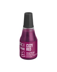 COLOP Razítková barva - MAKE - cozy red - 25 ml