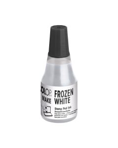 COLOP Razítková barva - MAKE - frozen white - 25 ml