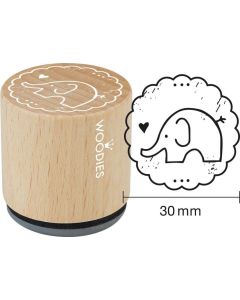 Woodies Stamp - Slon