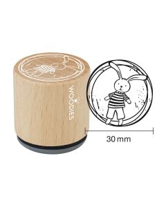 Woodies Stamp - Zajíc