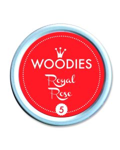 Woodies razítková poduška - Royal Rose