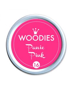 Woodies razítková poduška - Panic Pink