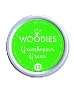 Woodies razítková poduška - Grasshopper Green