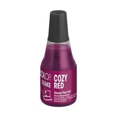 COLOP Razítková barva - MAKE - cozy red - 25 ml
