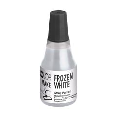 COLOP Razítková barva - MAKE - frozen white - 25 ml
