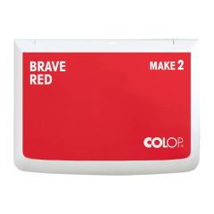 COLOP MAKE 2 Inkoustová poduška - brave red
