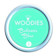 Woodies razítková poduška - Balance Blue