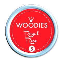 Woodies razítková poduška - Royal Rose