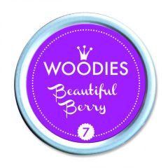 Woodies razítková poduška - Beautiful Berry