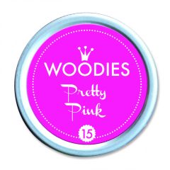 Woodies razítková poduška - Pretty Pink