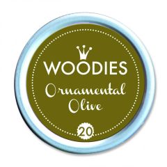 Woodies razítková poduška - Ornamental Olive
